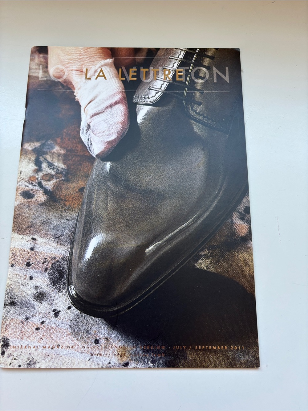 Vintage Louis Vuitton internal magazines the La Lettre series (July/Sept 2011)